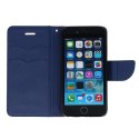 Etui Smart Fancy do iPhone 15 6,1" czerwono-granatowe