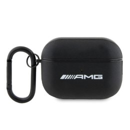 AMG AMAP2SLWK AirPods Pro 2 cover czarny/black Leather White Logo