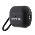 AMG AMAP2SLWK AirPods Pro 2 cover czarny/black Leather White Logo