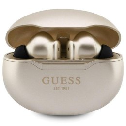 Guess słuchawki Bluetooth GUTWST50ED TWS + stacja dokująca złoty/gold Classic EST