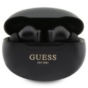 Guess słuchawki Bluetooth GUTWST50EK TWS + stacja dokująca czarny/black Classic EST