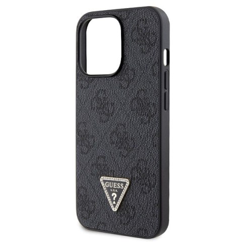 Guess GUHCP13XP4TDSCPK iPhone 13 Pro Max 6.7" czarny/black hardcase Crossbody 4G Metal Logo