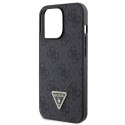 Guess GUHCP13LP4TDSCPK iPhone 13 Pro / 13 6.1" czarny/black hardcase Crossbody 4G Metal Logo