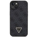 Guess GUHCP13MP4TDSCPK iPhone 13 6.1" czarny/black hardcase Crossbody 4G Metal Logo