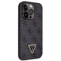 Guess GUHCP14XP4TDSCPK iPhone 14 Pro Max 6.7" czarny/black hardcase Crossbody 4G Metal Logo