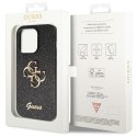 Guess GUHCP14LHG4SGK iPhone 14 Pro 6.1" czarny/black hardcase Glitter Script Big 4G