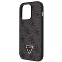 Guess GUHCP14LP4TDSCPK iPhone 14 Pro 6.1" czarny/black hardcase Crossbody 4G Metal Logo