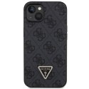 Guess GUHCP14SP4TDSCPK iPhone 14 6.1" czarny/black hardcase Crossbody 4G Metal Logo