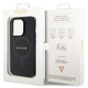 Guess GUHMP14LPSAHMCK iPhone 14 Pro 6.1" czarny/black hardcase Saffiano MagSafe