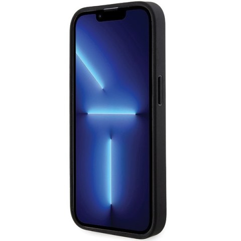 Mercedes MEHMP14L23RCMK iPhone 14 Pro 6.1" czarny/black hardcase Smooth Leather MagSafe