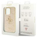 Guess GUHCP14XHG4SGD iPhone 14 Pro Max 6.7" złoty/gold hardcase Glitter Script Big 4G