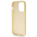 Guess GUHCP14LHG4SGD iPhone 14 Pro 6.1" złoty/gold hardcase Glitter Script Big 4G