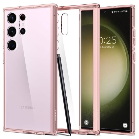 Spigen nakładka Ultra Hybrid do Samsung Galaxy S23 Ultra Rose Crystal