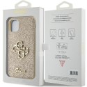 Guess GUHCN61HG4SGD iPhone 11 / Xr 6.1" złoty/gold hardcase Glitter Script Big 4G