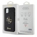 Guess GUHCN61HG4SGK iPhone 11 / Xr 6.1" czarny/black hardcase Glitter Script Big 4G