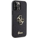 Guess GUHCP13XHG4SGK iPhone 13 Pro Max 6.7" czarny/black hardcase Glitter Script Big 4G