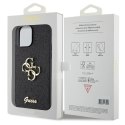 Guess GUHCP13XHG4SGK iPhone 13 Pro Max 6.7" czarny/black hardcase Glitter Script Big 4G