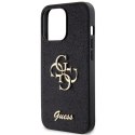 Guess GUHCP13LHG4SGK iPhone 13 Pro / 13 6.1" czarny/black hardcase Glitter Script Big 4G