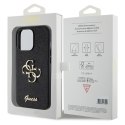 Guess GUHCP13LHG4SGK iPhone 13 Pro / 13 6.1" czarny/black hardcase Glitter Script Big 4G