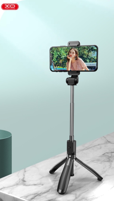 XO selfieStick bluetooth tripod SS08 czarny