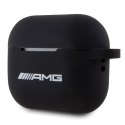 AMG AMAP2RBK AirPods Pro 2 cover czarny/black Silicone White Logo