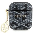 Guess GUA2PGCE4CK AirPods 1/2 coverczarny/black GCube Charm