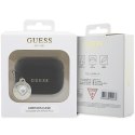 Guess GUAP2PGEHCDK AirPods Pro 2(2022/2023) cover czarny/black Fixed Glitter Heart Diamond Charm