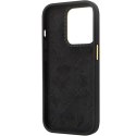 Guess GUHCP14XM4DGPK iPhone 14 Pro Max 6,7" czarny/black hardcase Silicone Logo Strass 4G