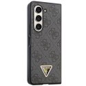 Guess GUHCZFD5P4TDPK F946 Z Fold5 czarny/black hardcase Leather 4G Diamond Triangle