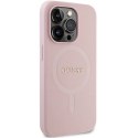 Guess GUHMP14XPSAHMCP iPhone 14 Pro Max 6,7" różowy/pink hardcase Saffiano MagSafe