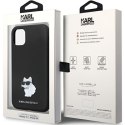 Karl Lagerfeld KLHCN61SMHCNPK iPhone 11 / Xr 6.1" czarny/black hardcase Silicone C Metal Pin