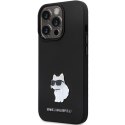 Karl Lagerfeld KLHCP13XSMHCNPK iPhone 13 Pro Max 6.7" czarny/black hardcase Silicone C Metal Pin