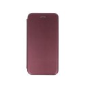 Etui Smart Diva do iPhone 15 6,1" burgundowe