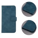 Etui Smart Velvet do iPhone 15 Plus 6,7" ciemnozielone