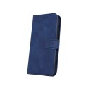 Etui Smart Velvet do iPhone 15 Pro Max 6,7" granatowe