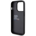 BMW BMHCP15L22NBCK iPhone 15 Pro 6.1" czarny/black Leather Carbon