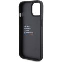 BMW BMHCP15S22NBCK iPhone 15 6.1" czarny/black Leather Carbon