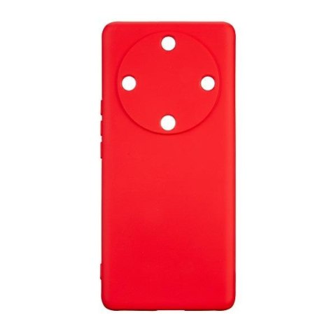 Beline Etui Silicone Honor Magic5 Lite czerwony/red
