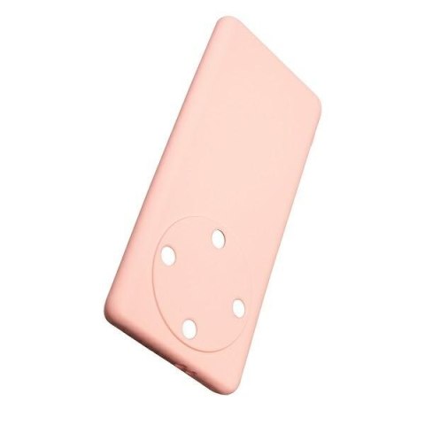 Beline Etui Silicone Honor Magic5 Lite różowo-złoty/rose gold