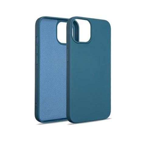 Beline Etui Silicone iPhone 15 6,1" niebieski/blue