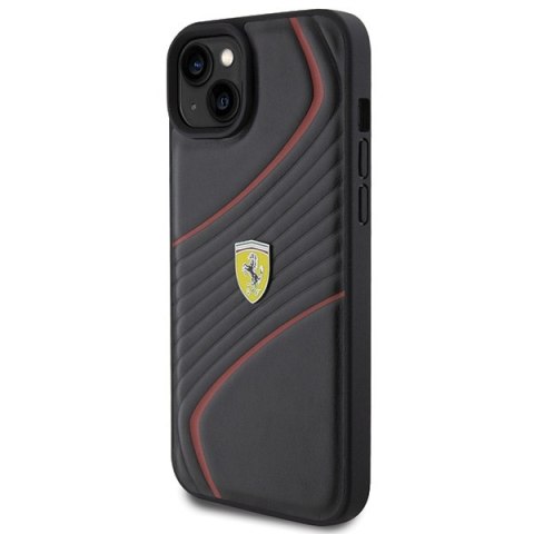 Ferrari FEHCP15MPTWK iPhone 15 Plus / 14 Plus 6.7" czarny/black hardcase Twist Metal Logo