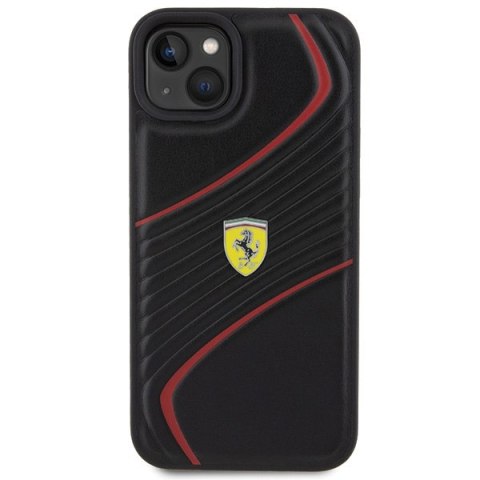 Ferrari FEHCP15MPTWK iPhone 15 Plus / 14 Plus 6.7" czarny/black hardcase Twist Metal Logo