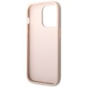 Guess GUHCP15L4GMGPI iPhone 15 Pro 6.1" różowy/pink hardcase 4G Big Metal Logo