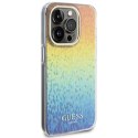 Guess GUHCP15LHDECMI iPhone 15 Pro 6.1" wielokolorowy hardcase IML Faceted Mirror Disco Iridescent