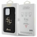 Guess GUHCP15LHG4SGK iPhone 15 Pro 6.1" czarny/black hardcase Glitter Script Big 4G