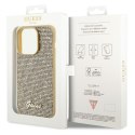 Guess GUHCP15LPMSDGSD iPhone 15 Pro 6.1" złoty/gold hardcase Disco Metal Script