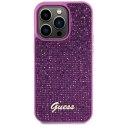 Guess GUHCP15LPMSDGSF iPhone 15 Pro 6.1" fuksja/fuschia hardcase Disco Metal Script