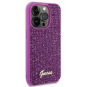 Guess GUHCP15LPMSDGSF iPhone 15 Pro 6.1" fuksja/fuschia hardcase Disco Metal Script