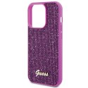 Guess GUHCP15LPMSDGSF iPhone 15 Pro 6.1" fuksja/fuschia hardcase Disco Metal Script