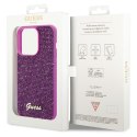 Guess GUHCP15LPMSDGSF iPhone 15 Pro 6.1" fuksja/fuschia hardcase Disco Metal Script